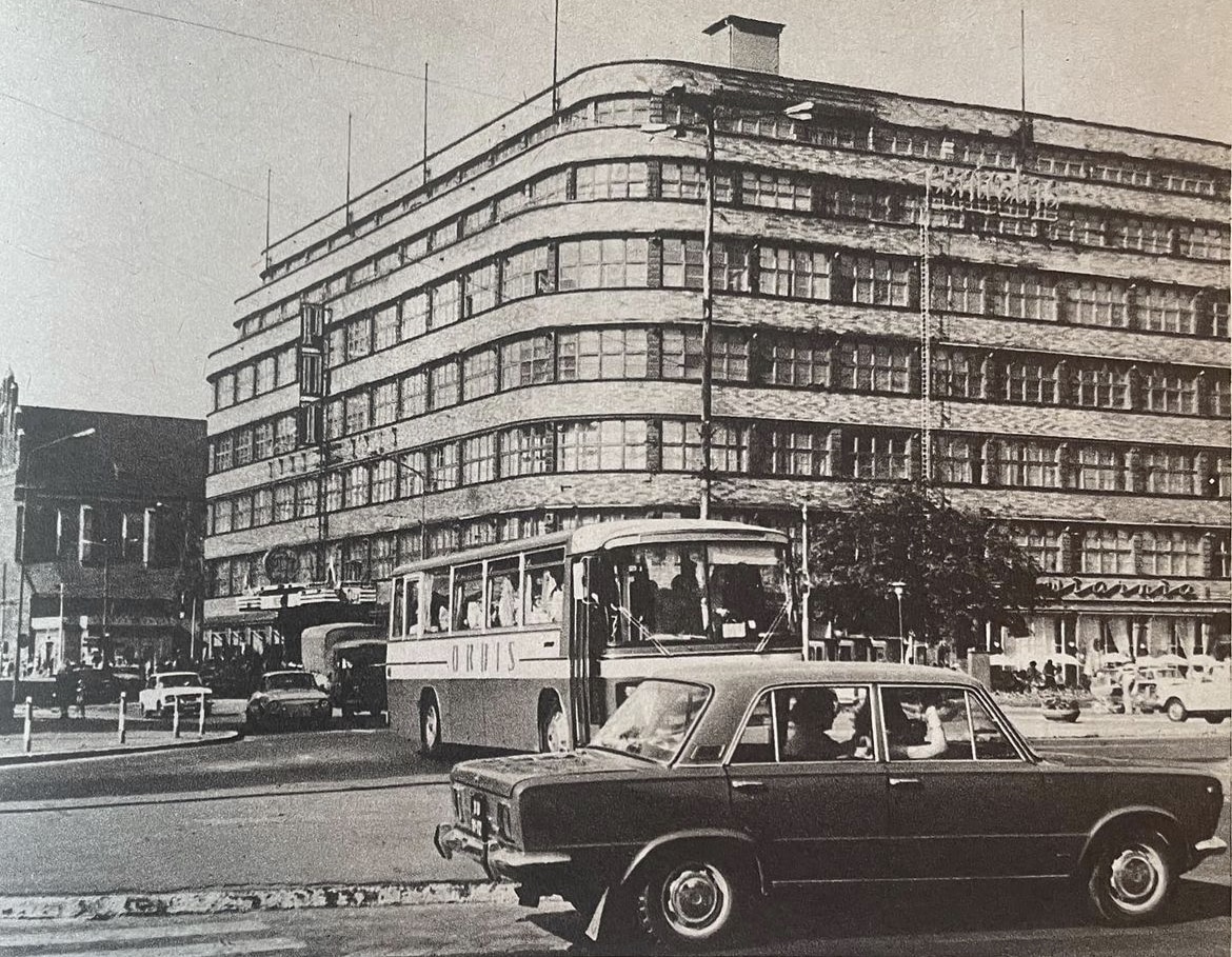 The Wertheim building in the 1970's.